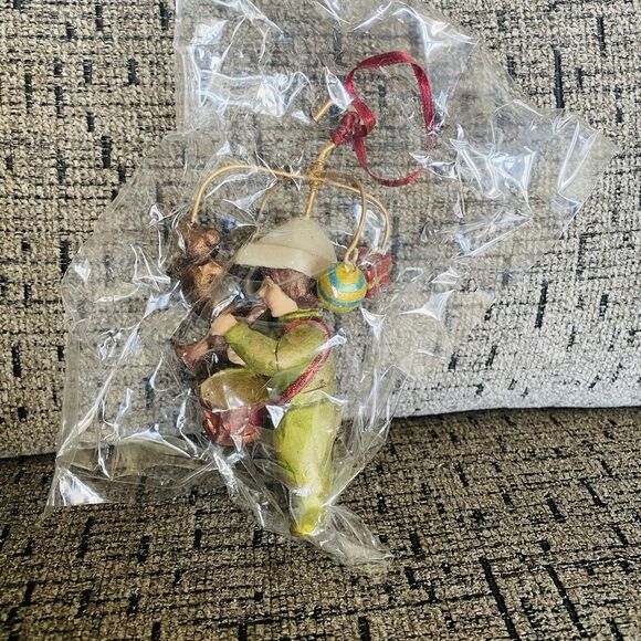 NEW Department 56 Santy’s Been Ornament 5”Rare Holiday Christmas - Picture 2 of 12